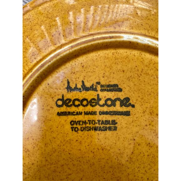 Vintage Homer Laughlin, Apollo, Stoneware, 4 Dinner and 4 Salad Plates, 8 pieces - Picture 5 of 8